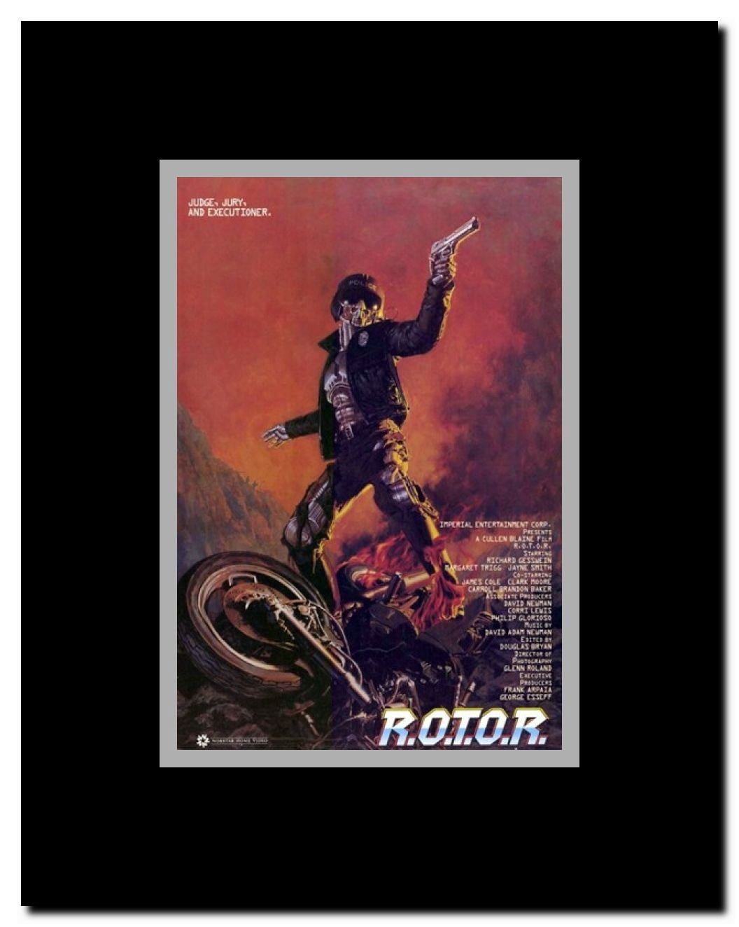 Rotor Framed Movie Poster