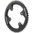 thumbnail image 1 of Rotor Q Ring Compact Road Chainring 50T 110BCD  4-Bolt Black, 1 of 1
