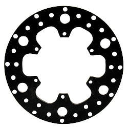 Wilwood WIL160-3455 Front Midget Drilled Rotor - 6 Bolt - 0.350 x 10.5 x 5.5 in.