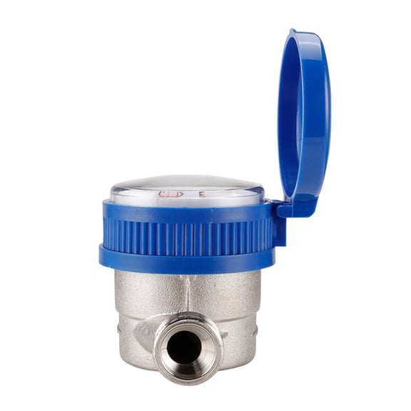 Rotor Type Cold Water Meter Mechanical Rotary-Wing Combination Pointer Digital Table Garden Home Water Measuring Meter ,Corrosion Resistance