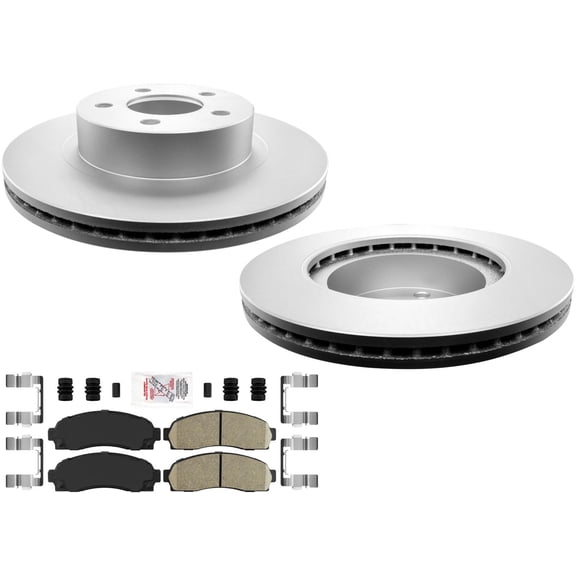 Rotors Coated Disc Brake Rotors Brake Pads For Ford Ranger 03-11 4 Wheel Drive