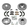 thumbnail image 1 of Rotors Drums Brake Shoes Spring Hardware Kit Fit for Jeep Compass 2008-2016 11pc, 1 of 7