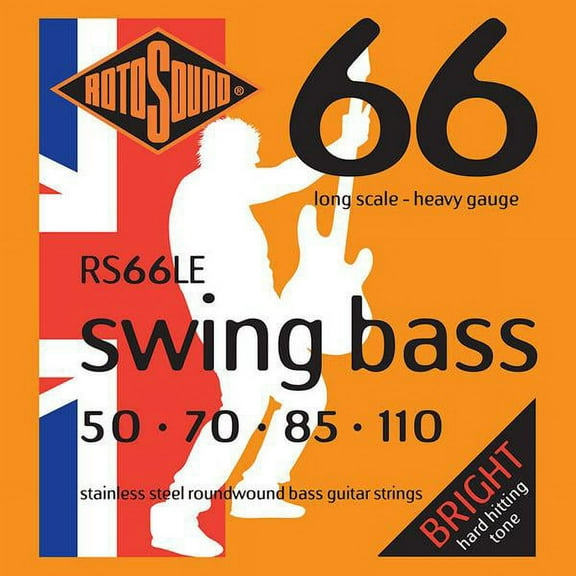 Rotosound RS66LE Heavy Long Scale Bass Strings