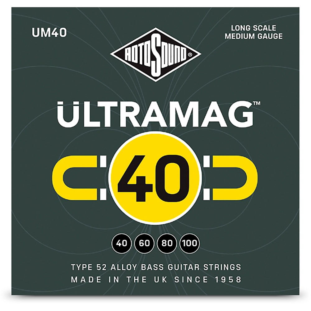 Rotosound Ultramag Bass Guitar Strings (40 - 100)