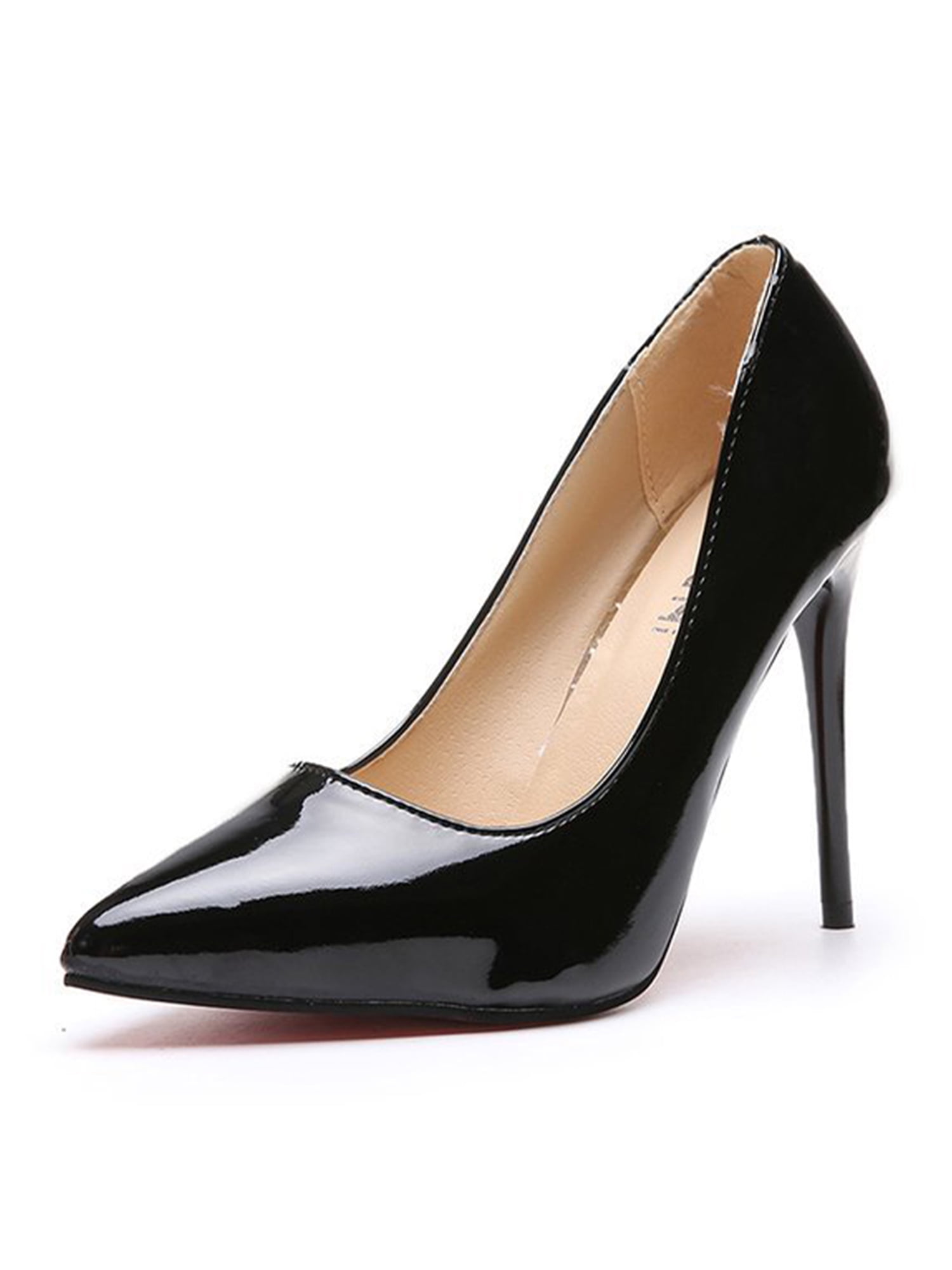 Formal black high heels outlet
