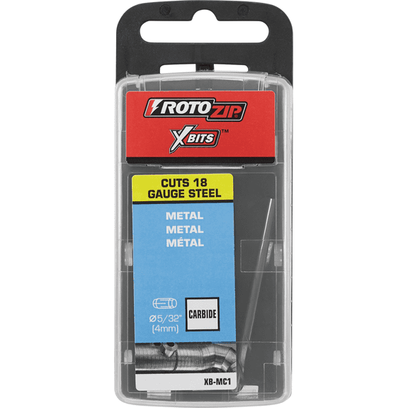 Rotozip Metal Cutting Bit - Single Pack  Residential Use, Standard Application