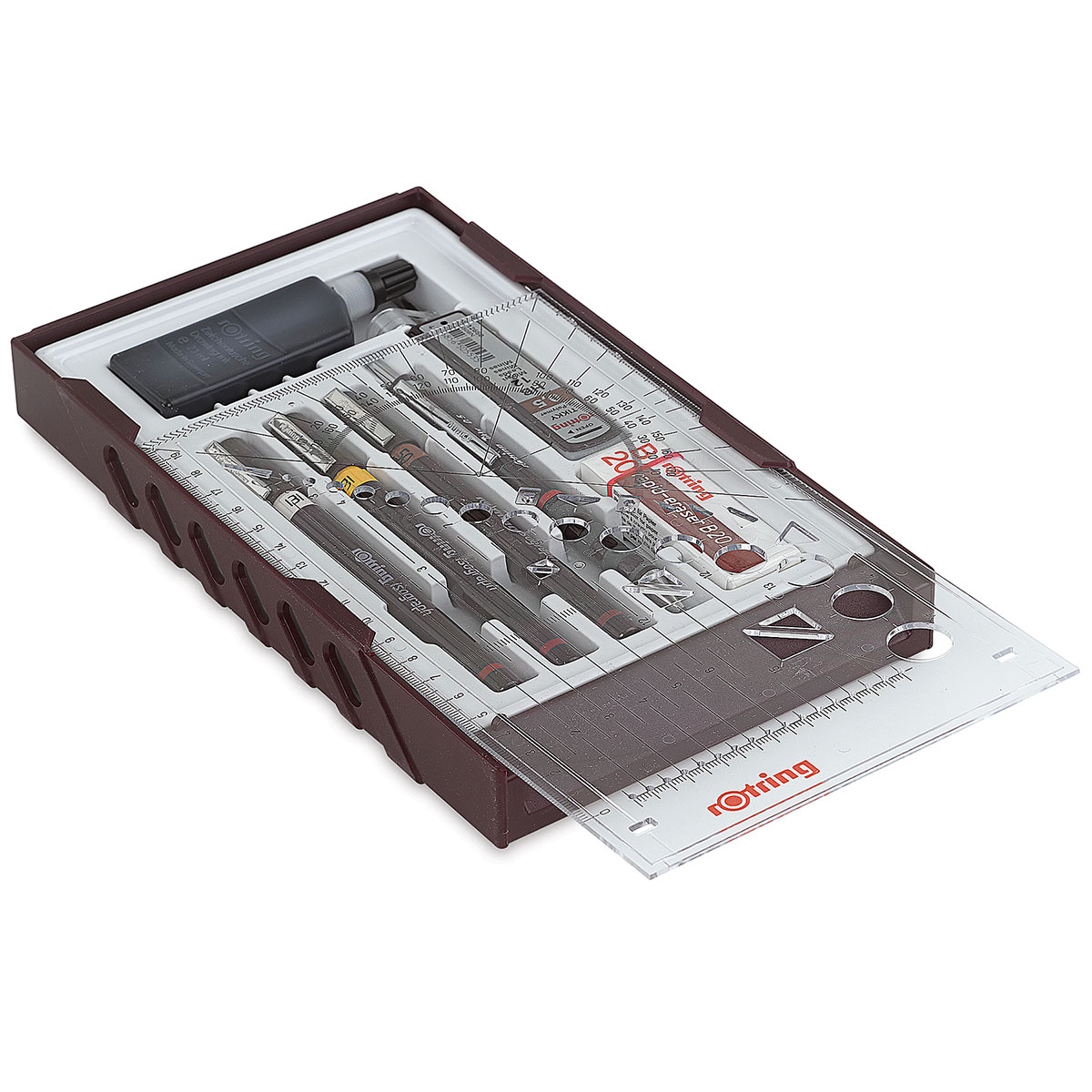 Rotring Isograph Technical Pen College Set - 0.25mm, 0.35mm, 0.5mm, Set of 3 - image 1 of 5