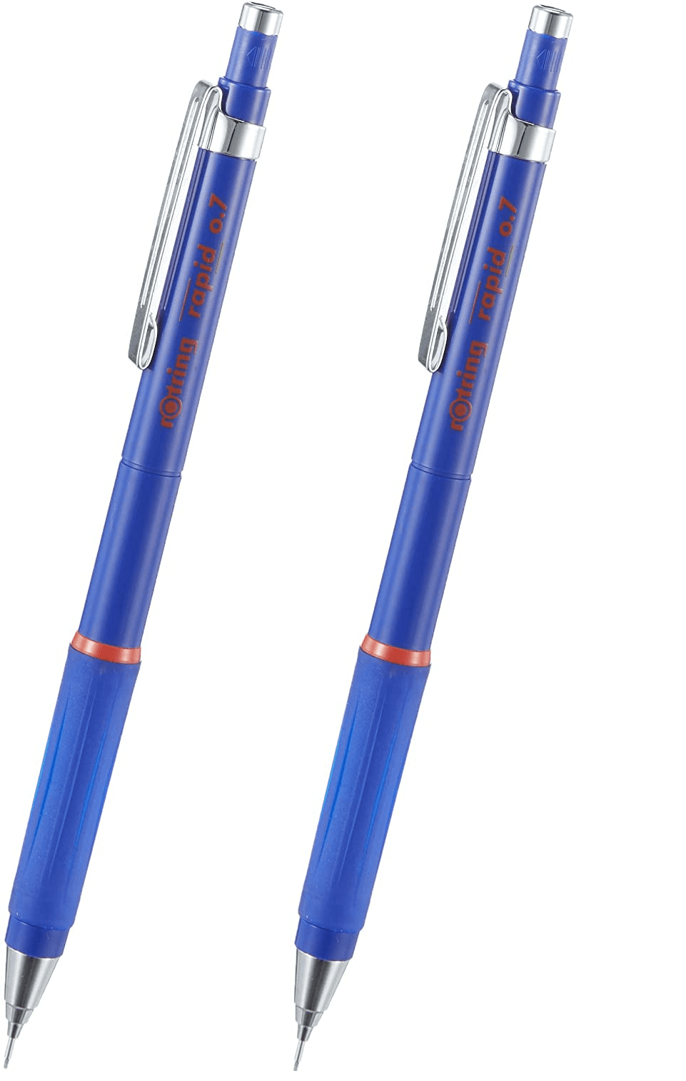 Rotring Rapid Mechanical Pencil 0.7 mm, Blue 2 PACK