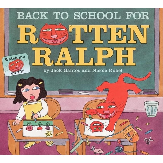 Rotten Ralph (Paperback): Back to School for Rotten Ralph (Paperback)