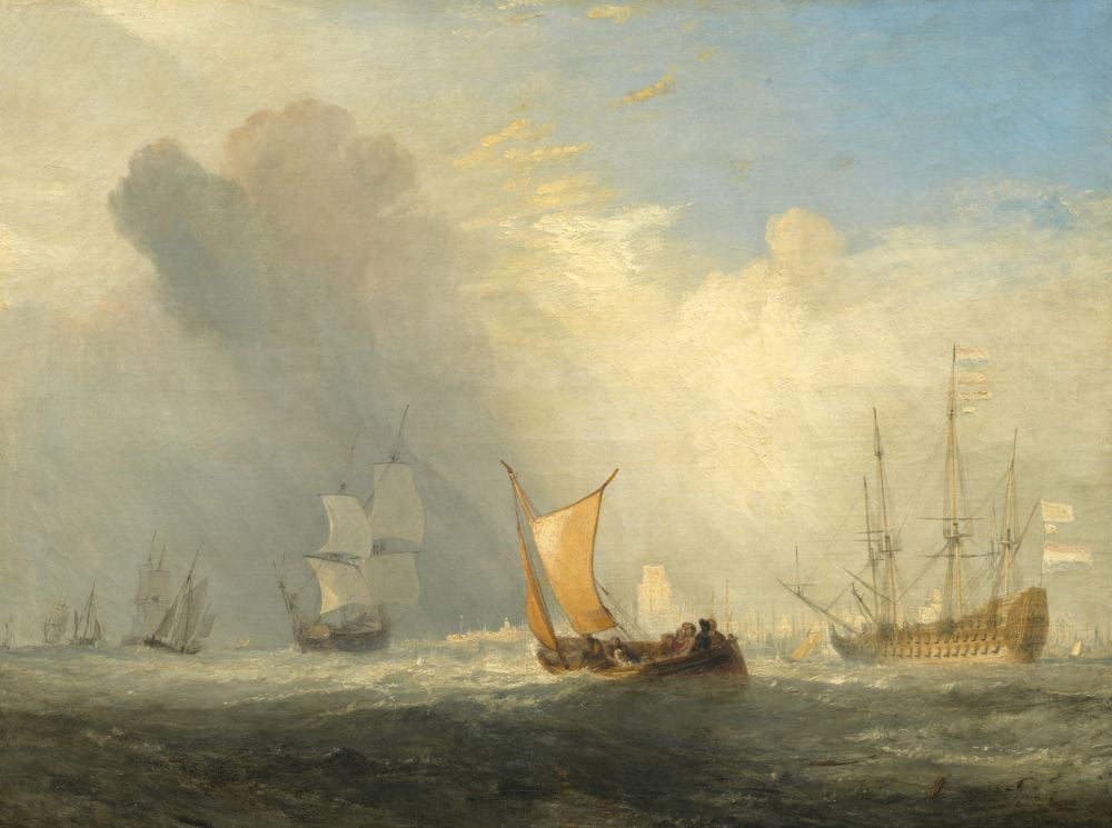 Rotterdam Ferry-Boat Canvas Art - (24 x 18)