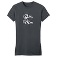thumbnail image 1 of Rottie Mom - Script - Women's Fitted T-Shirt, 1 of 2