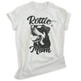 thumbnail image 1 of Rottie Mom T-shirt, Unisex Women's Shirt, Rottweiler Owner, Best Dog Mom Gift, Heather Ash, Small, 1 of 6