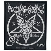 Mens Rotting Christ Black Metal Woven Patch