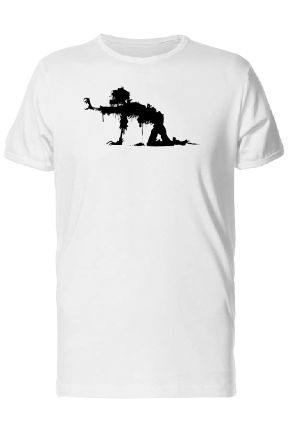 Rotting Zombie Crawling T-Shirt Men -Image by Shutterstock, Male x-Large