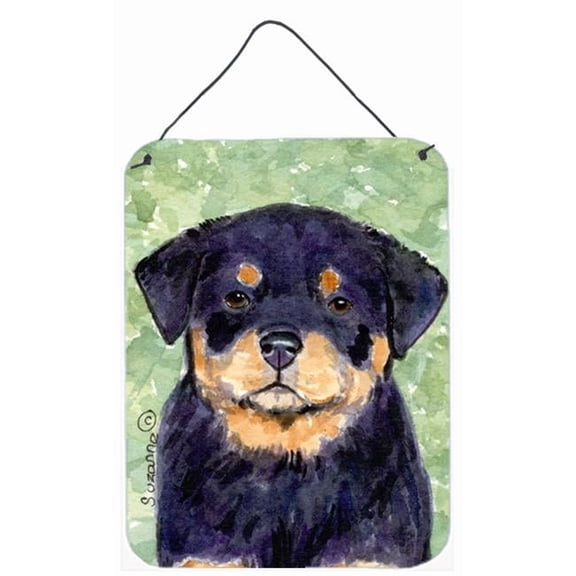Rottweiler Aluminium Metal Wall Or Door Hanging Prints