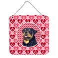 thumbnail image 1 of Rottweiler Aluminium Metal Wall Or Door Hanging Prints, 1 of 1