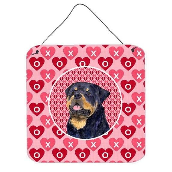 Rottweiler Aluminium Metal Wall Or Door Hanging Prints