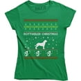 thumbnail image 1 of Rottweiler Christmas Animal Lover Pet Rescue Dog Owner Women's Ugly T-Shirt, 1 of 4