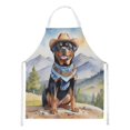 thumbnail image 1 of Rottweiler Cowboy Welcome Apron 27 in x 30 in, 1 of 5