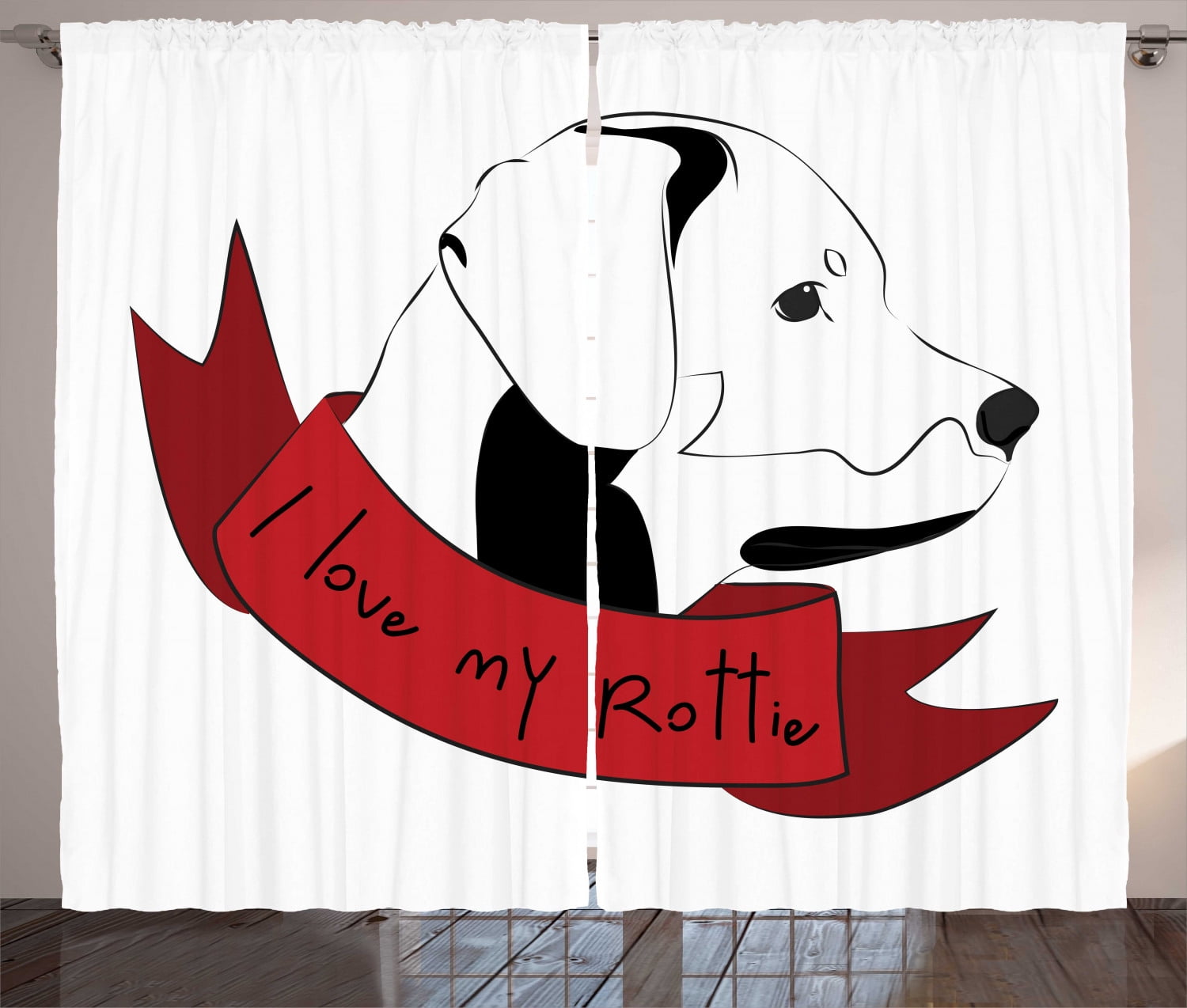 LQRI Portachiavi Per Amanti Del Rottweiler, In Acciaio Inox, Iscrizione Rottie Dad / Rottie Mom, Regalo Per Proprietari Di Cani - 5