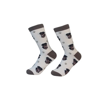 Rottweiler Dog Breed Socks Unisex Sock Daddy by E&S Pets