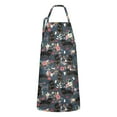 thumbnail image 1 of Rottweiler Dog and Flower Floral Apron-Garden Aprons for Women with Pockets-Cotton Linen Waterproof Kitchen Cooking Gardening Aprons Adjustable for Kitchen,Cooking,BBQ and Salon 33x27 Inch, 1 of 7