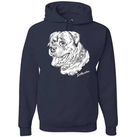 Rottweiler Dog Lover Pet Owner Animal Lover Graphic Hoodie Sweatshirt