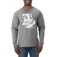 thumbnail image 1 of Rottweiler Dog Lover Pet Owner Animal Lover Mens Long Sleeve Shirt, Heather Grey, Small, 1 of 4