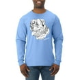 thumbnail image 1 of Rottweiler Dog Lover Pet Owner Animal Lover Mens Long Sleeve Shirt, Light Blue, 3XL, 1 of 4