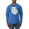 thumbnail image 1 of Rottweiler Dog Lover Pet Owner Animal Lover Mens Long Sleeve Shirt, Royal, Medium, 1 of 4