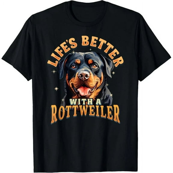 Rottweiler Dog Rott Mom Puppy Rottie T-Shirt Unisex S-5XL Hot Trending Shirt, Vintage Birthday Gift