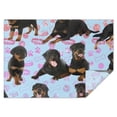 thumbnail image 1 of Rottweiler Dogs Rectangle Tablecloth 60"x84",Waterproof Polyester Rectangle Table Cloth, Wipeable Spillproof Polyester Tablecloth for Dining, Camping, Indoor and Outdoor, 1 of 5