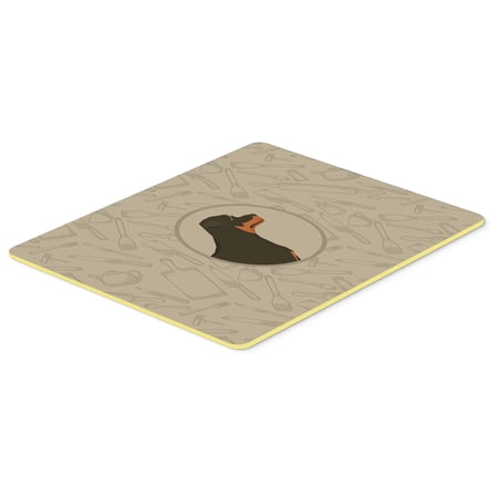 Rottweiler In the Kitchen Kitchen or Bath Mat 24x36