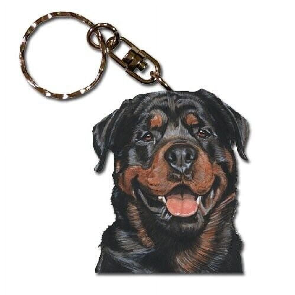 Rottweiler Keychain, Souvenir Key Holder, Dog Charm Tag, Pet Key Rings ...