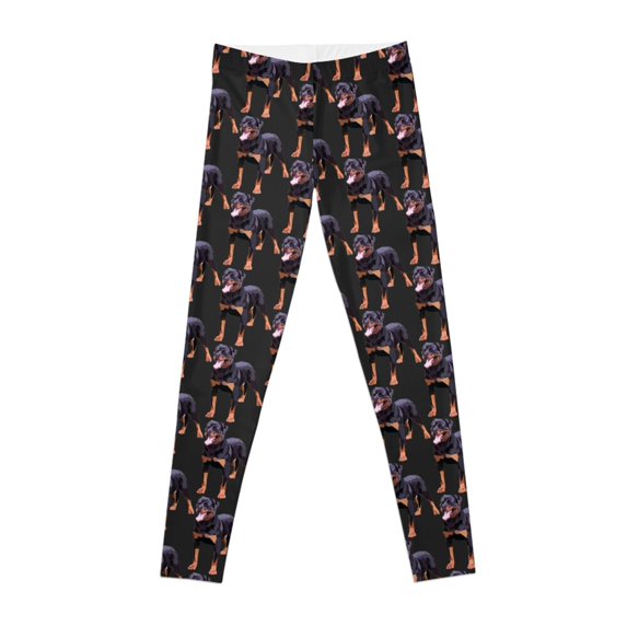 Rottweiler Leggings joggers for Fitness clothing active wear Womens Leggings
