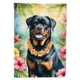 thumbnail image 1 of Rottweiler Luau Garden Flag 11.25 in x 15.5 in, 1 of 5