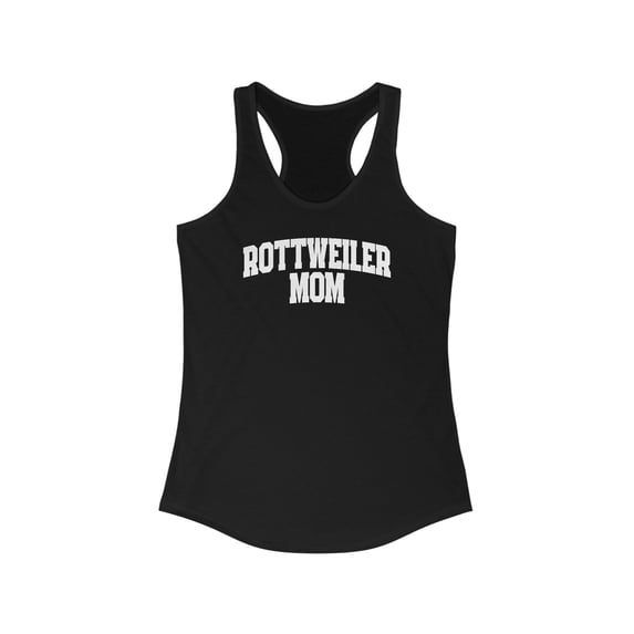Rottweiler Mom Mother's Day Tank Top Gifts Shirt Womens Sleeveless