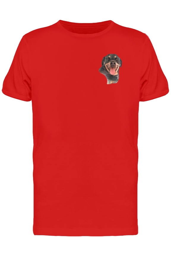 Rottweiler Photo Upperside Tee Men's -Image by Shutterstock