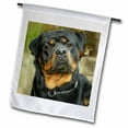 thumbnail image 1 of 3dRose, Rottweiler Portrait, 12 x 18 inch Garden Flag, 1 of 1