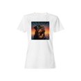 thumbnail image 1 of Rottweiler Retro Sunset Women's T-shirt, 1 of 3