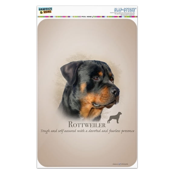 Rottweiler Rottie Dog Breed Home Business Office Sign