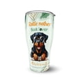 thumbnail image 1 of Rottweiler Rottie Mother Book Lover Living That Dog Mom Life Happy Mother's Day 30oz Stainless Steel Tumbler Insulated Cup with Lid Rottie Dog Lover Gifts Idea - 03004, 1 of 5