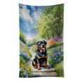 thumbnail image 1 of Rottweiler Spring Path Kitchen Towel, 1 of 5