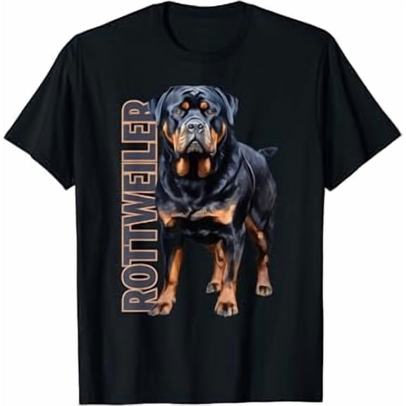 Rottweiler Watercolor T-Shirt