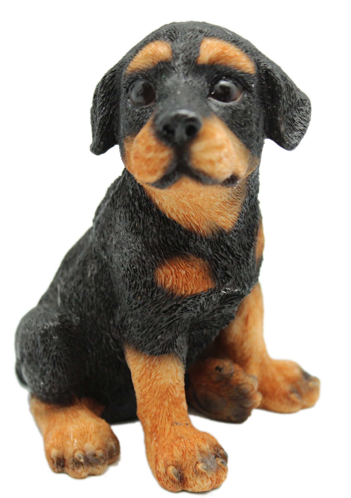 Rottweiler With No Collar Puppy Dog Figure - Walmart.com