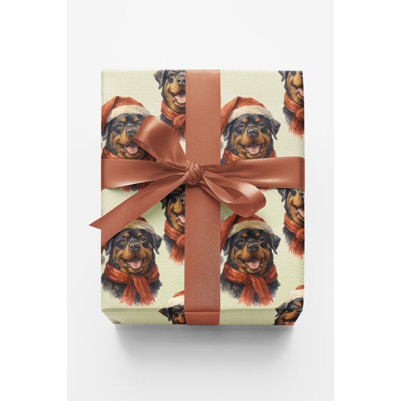 Rottweiler in Red