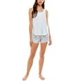 thumbnail image 1 of Roudelain Tank Top Shorts Pajama Set Chance Cheetah White M, 1 of 1