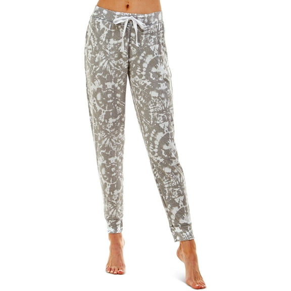 Roudelain Womens Whisperluxe Printed Jogger Pajama Bottoms
