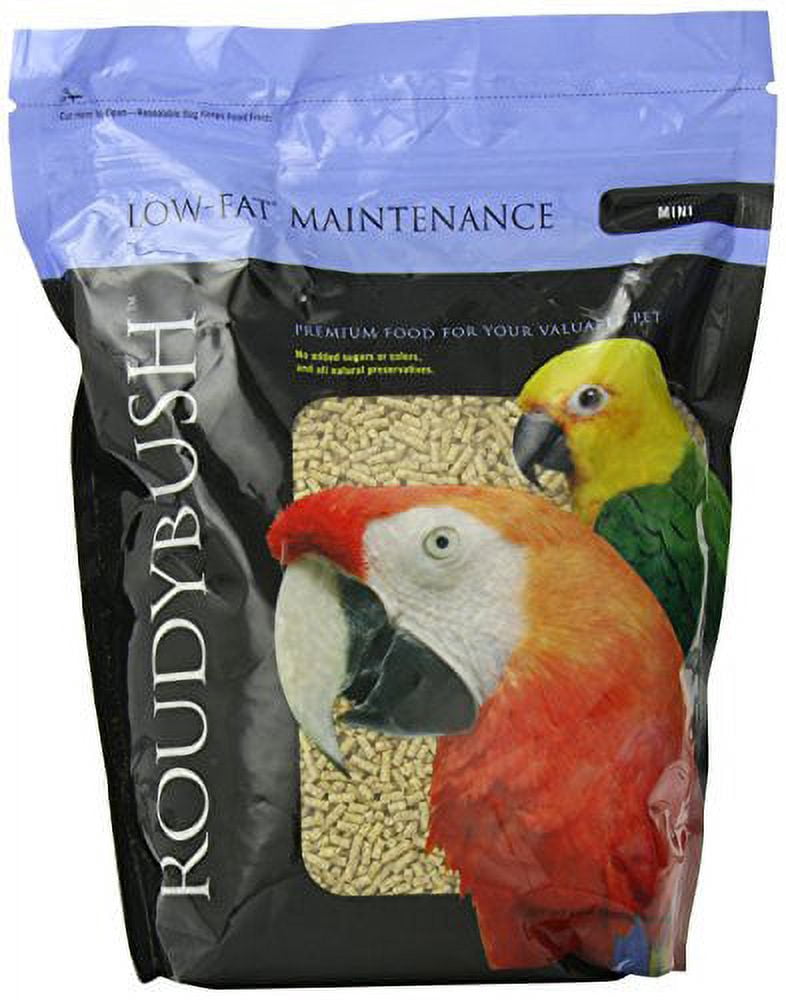 RoudyBush Low Fat Bird Food, Mini, 44Ounce