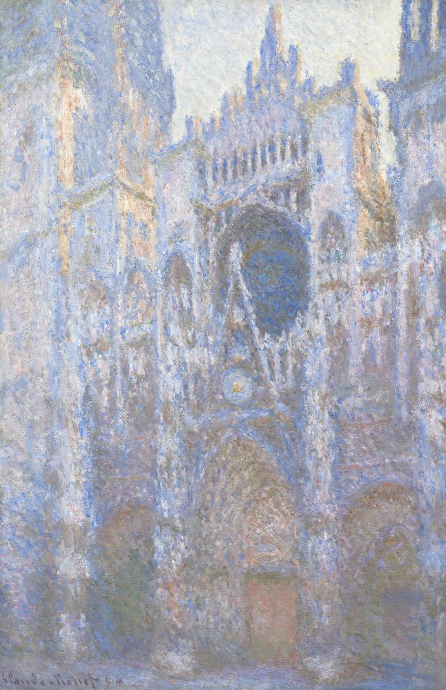 Rouen Cathedral Canvas Art - (18 x 24)